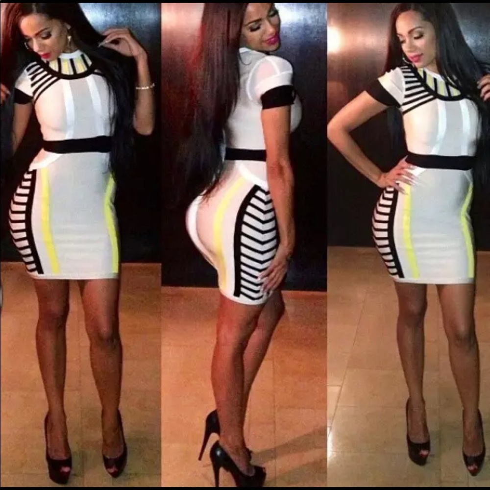 Nude Bandage dress